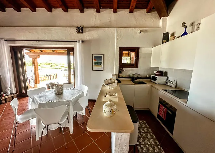 Pearl - Sea View And 10 Min From La Cinta And Lu Impostu شقة